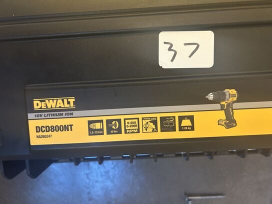 DEWALT Bore-/skruemaskine DCD800NT