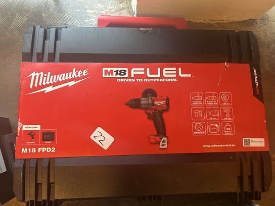 Milwaukee skruemaskine M18 FPD2