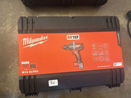 MILWAUKEE skruemaskine M18BLPD3