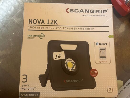SCANGRIP Arbejdslampe NOVA 12K