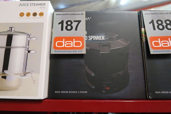 Gastronoma automatisk kartoffelskræller sort 1 kg 85 Watt