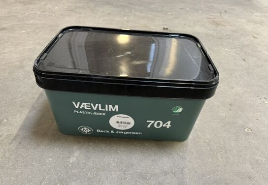 Beck & Jørgensen Vævlim Plastklæber 704 12L MOMSFRI