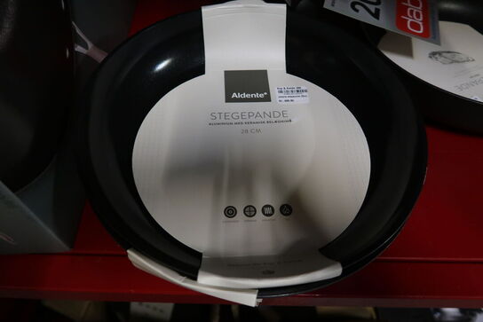 Aldente stegepande 28 cm keramisk