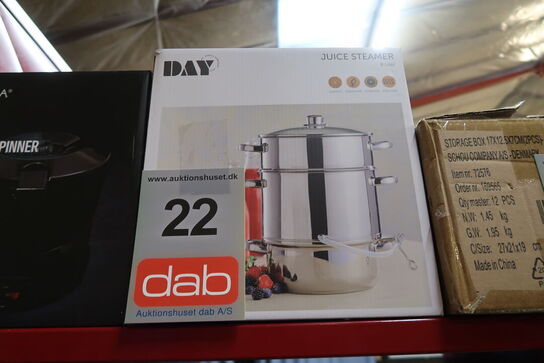 Saftkoger stål 8 liter