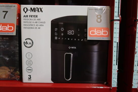 Q-Max digital airfryer 6,5 liter