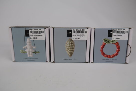 6 pk. Kähler Christmas Tales  