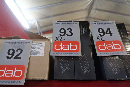 2 stk. Scanpan rist 26X19 cm til bradepande 34X22 cm