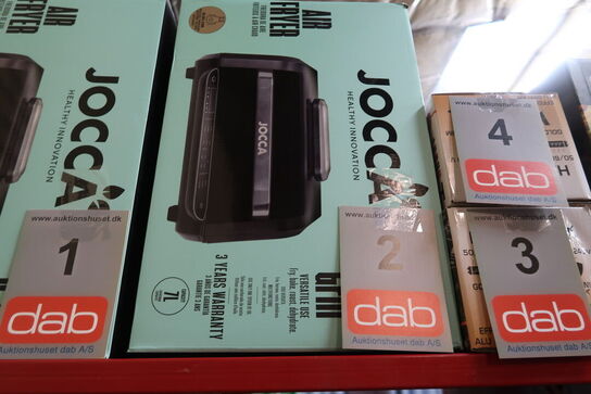 Jocca 8i1 grill airfryer & dehydrator 7 liter 1700 watt