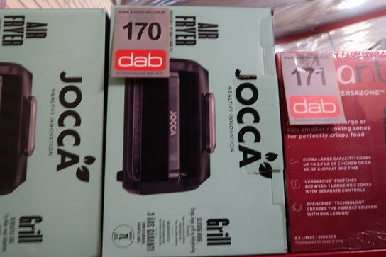 Jocca 8i1 grill airfryer & dehydrator 7 liter 1700 watt