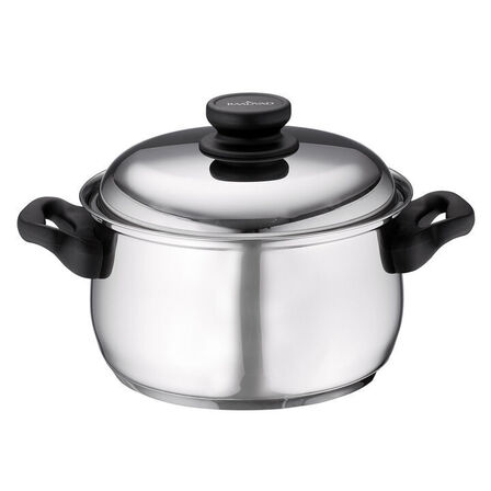 Fiskars Royal gryde med låg 4 liter uden belægning