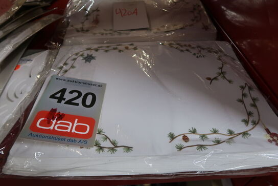 12 stk. Hammershøi Jul 2024 dækkeserviet 43x30 cm