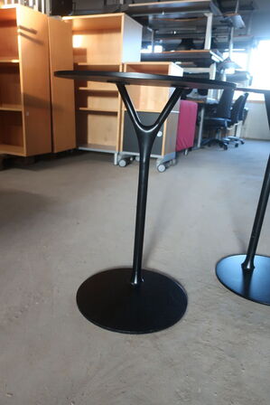 2 stk. Sorte pedistalborde