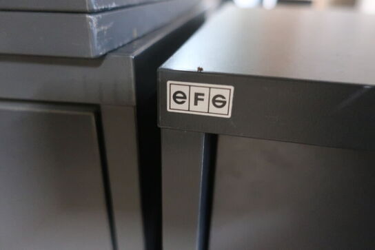 3 stk. Arkivskabe EFG