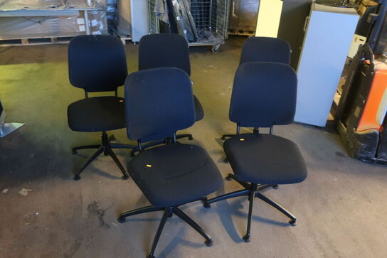 5 stk. Kontorstole SAVO