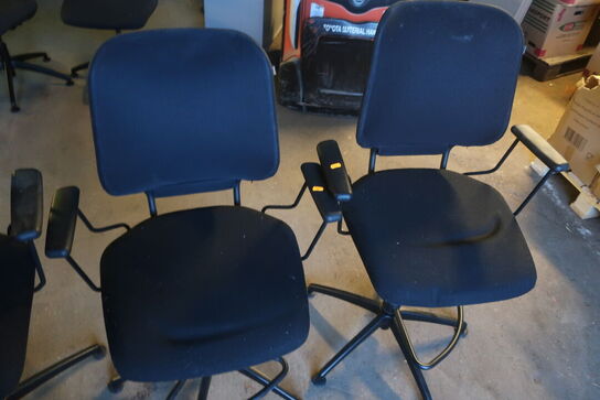 4 stk. Kontorstole SAVO