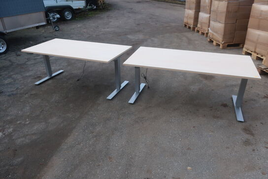 2 stk. el. hæve/sænkeborde