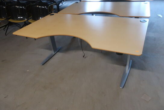 2 stk. el. hæve/sænkeborde