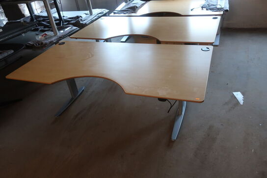 2 stk. el. hæve/sænkeborde