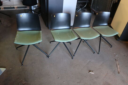 4 stk. Mødestole ARPER Model: Cafita 46