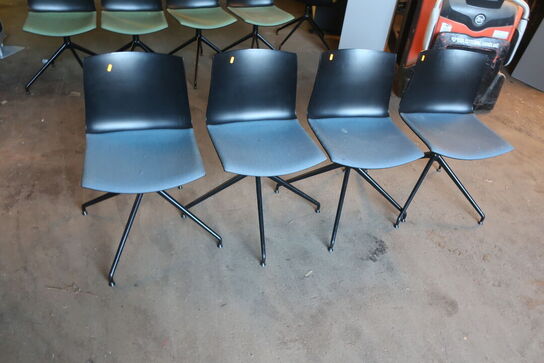 4 stk. Mødestole ARPER Model: Cafita 46