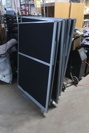 6 stk. Akustikpaneler