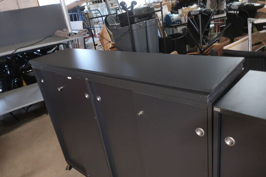 3 stk. Arkivskabe EFG