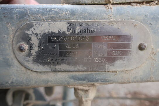 Påhængsvogn AV3504 T3