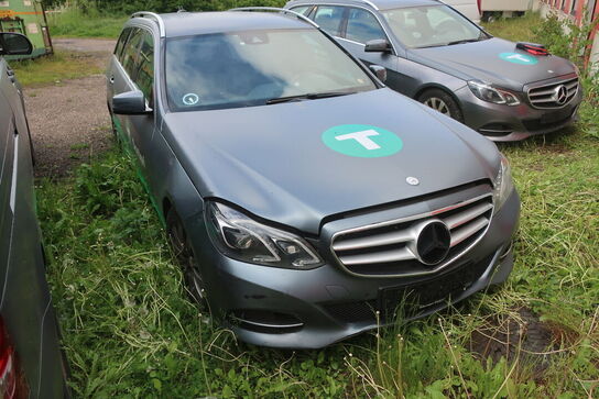 Personbil MERCEDES E220 Bluetec diesel (momsfri) (uden afgift)