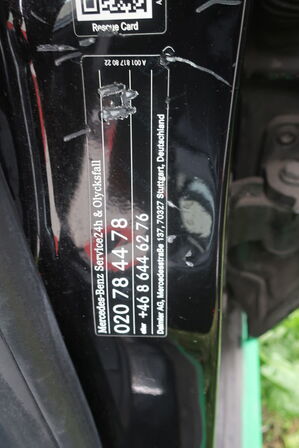 Personbil MERCEDES E220 Bluetec diesel (momsfri) (uden afgift)