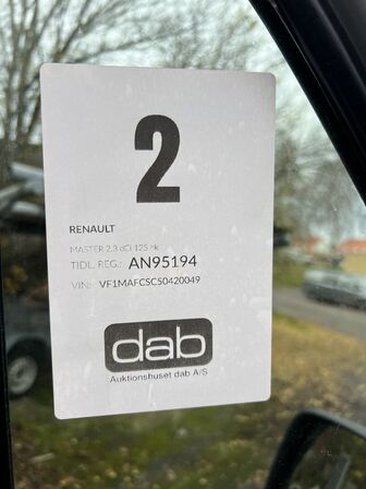 Varebil RENAULT MASTER 2.3 dCi 125 hk