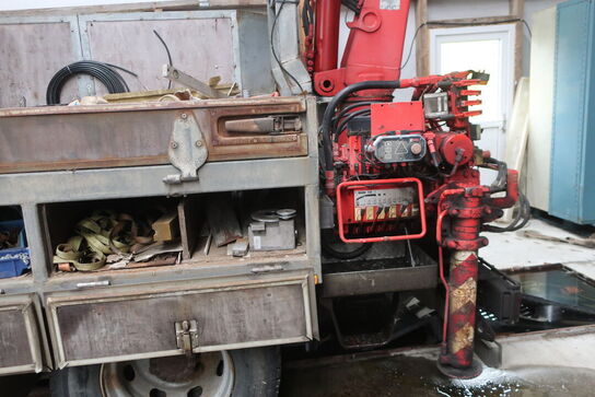 Lastbil MAN 14.224 m. HIAB kran