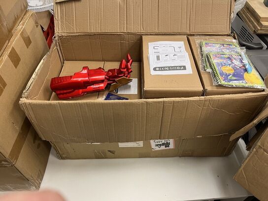 10 stk. ironhand, krydstogtskibe, spider launch og spider armbånd