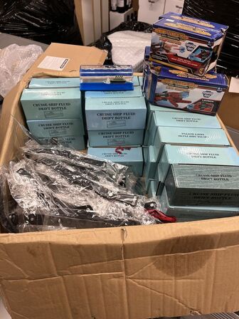 10 stk. ironhand, krydstogtskibe, spider launch og spider armbånd