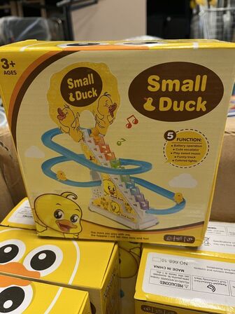 14 stk. cute crab, octopus, 30 stk. small duck og fjernstyret fly