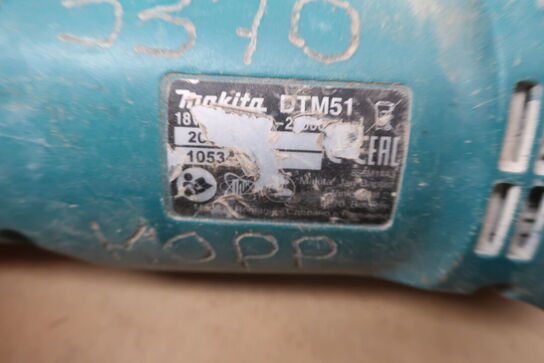 Boremaskine, sliber mv.  MAKITA  Model: DGA 506, DTD154, DJR 187, DTM 51, DC18RC
