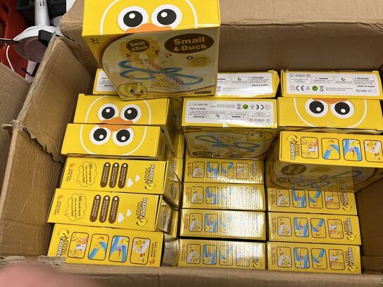 14 stk. cute crab, octopus, 30 stk. small duck og fjernstyret fly