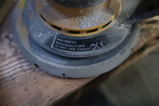 Slibemaskine MIRKA DEROS 650