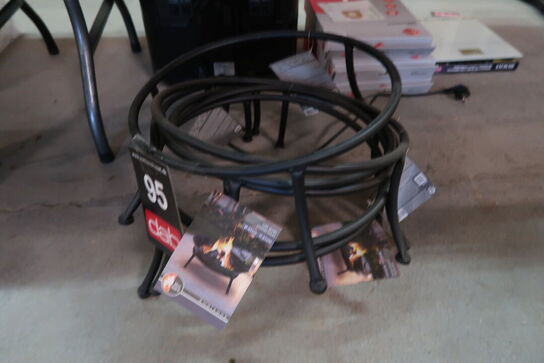 6 stk. Fødder til bålfade 