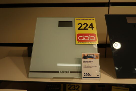 Salter 9205 BK3R badevægt 