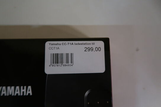 2 stk. Yamaha CCT1A opladningsdock (sort)
