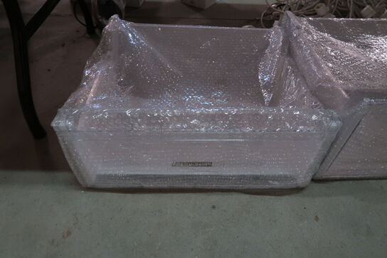 3 stk. Skuffer til køleskab