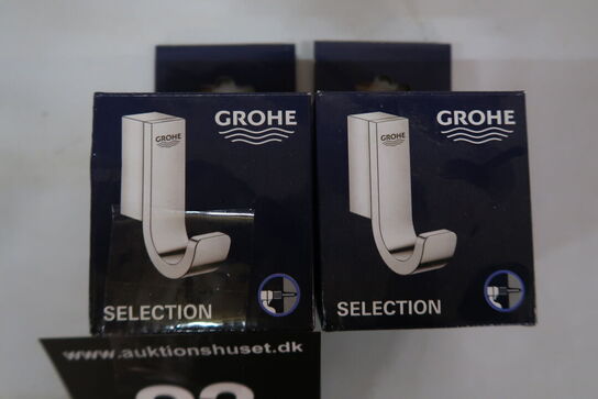 2 stk. Grohe 41 039 AL0 SELECTION KROG TIL BADEKÅBE