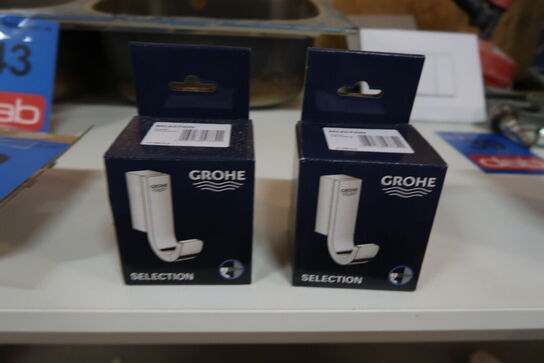 2 stk. Grohe 41 039 AL0 SELECTION KROG TIL BADEKÅBE