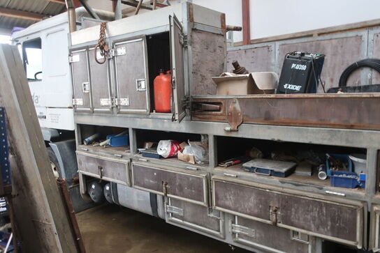 Lastbil MAN 14.224 m. HIAB kran (Se beskrivelse)