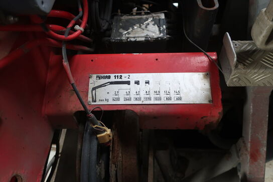 Lastbil MAN 14.224 m. HIAB kran (Se beskrivelse)