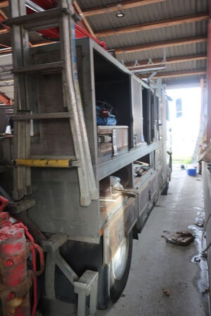 Lastbil MAN 14.224 m. HIAB kran (Se beskrivelse)