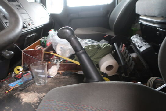 Lastbil MAN 14.224 m. HIAB kran (Se beskrivelse)