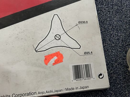 MAKITA Tilbehør, klinger 