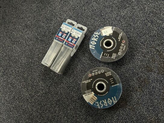 NORSE Skæreskiver og Bosch bor