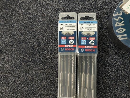 NORSE Skæreskiver og Bosch bor